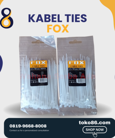 KABEL TIES FOX - PUTIH