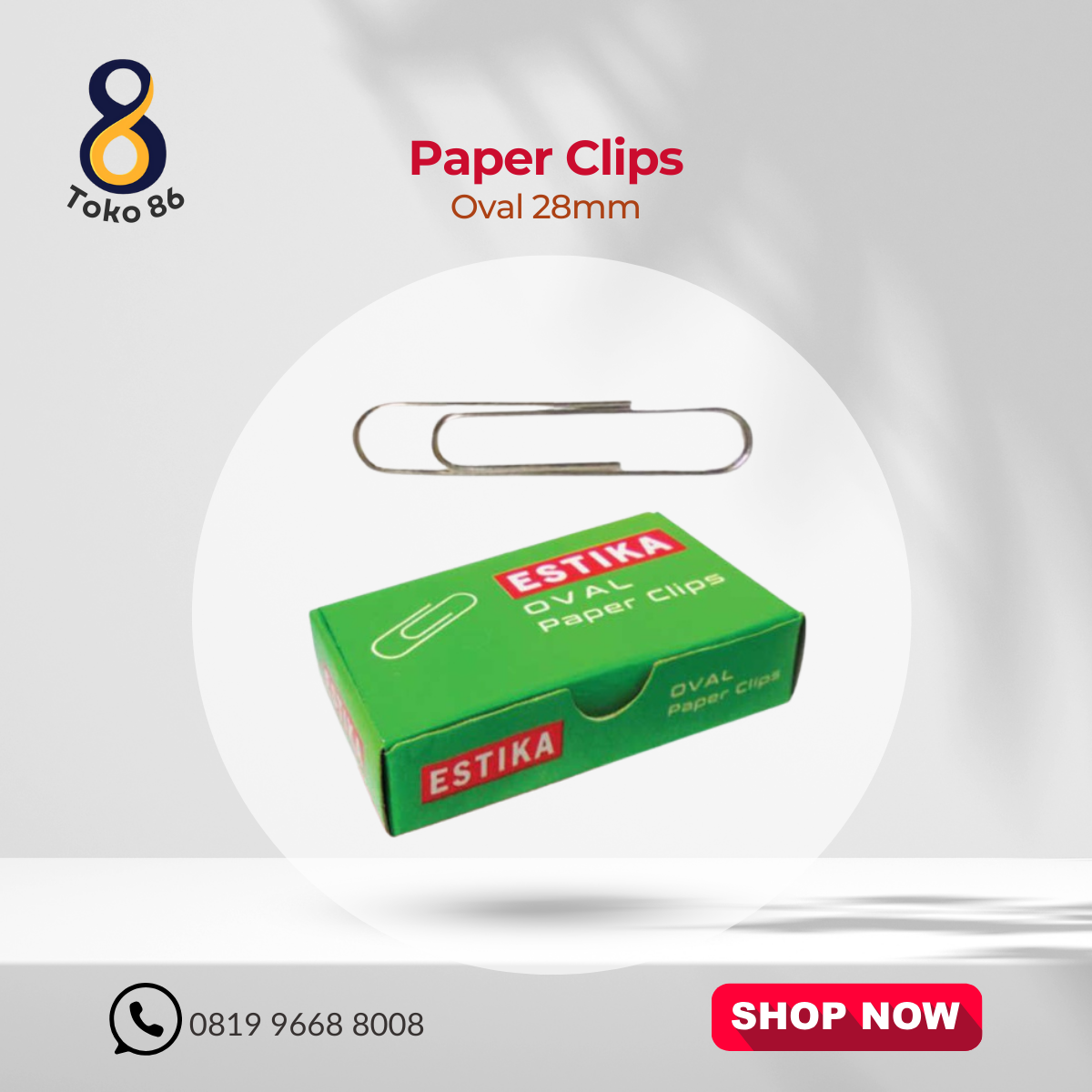Paper Clip Oval